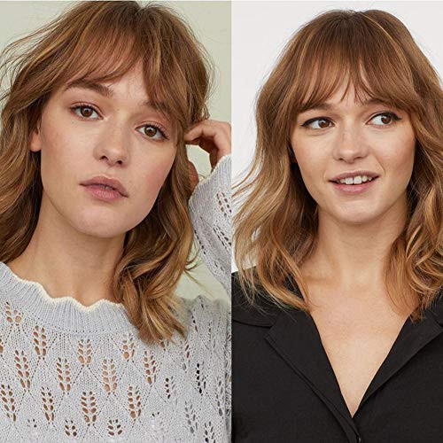 Ombre Blonde Long Body Brown Wigs for Women Synthetic Middle Part Wig Natural Looking Wig for Daily Use Heat Resistant Fiber Short brown Ombre Blonde Long Body Brown Wigs for Women Synthetic Middle Part Wig Natural Looking Wig for Daily Use Heat Resistant Fiber Short brown