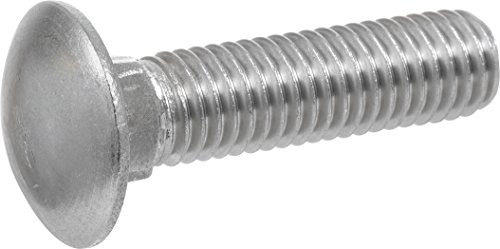 Hillman 832578 Stainless Steel Carriage Bolt 516 x 3Inch 25Pack
