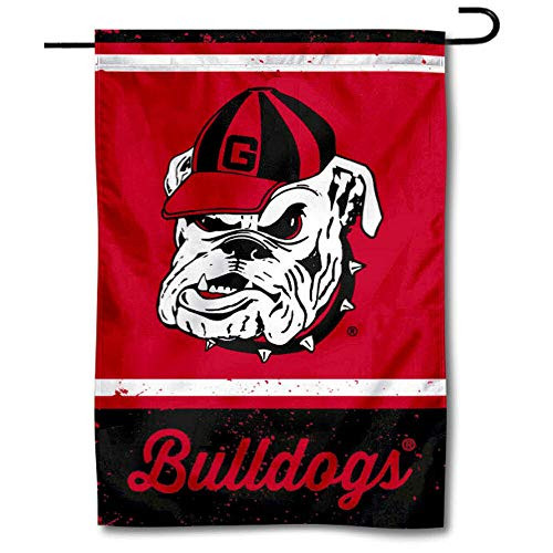 WinCraft UGA Bulldogs Throwback Vintage Retro Garden Flag WinCraft UGA Bulldogs Throwback Vintage Retro Garden Flag