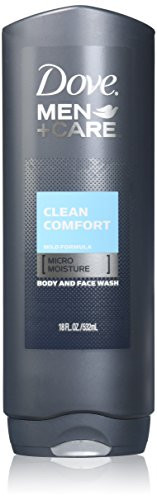 Dove Men Care Body and Face Wash  Clean Comfort  18 oz  2 pk