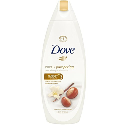 Dove Purely Pampering Nourishing Body Wash Nutrium Moisture Shea Butter with Warm Vanilla 22 oz Pack of 2