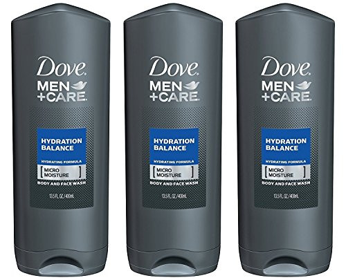 Dove Men Care Body Face Wash Hydration Balance Net Wt 135 FL OZ 400 mL Each Pack of 3 Dove Men Care Body Face Wash Hydration Balance Net Wt 135 FL OZ 400 mL Each Pack of 3