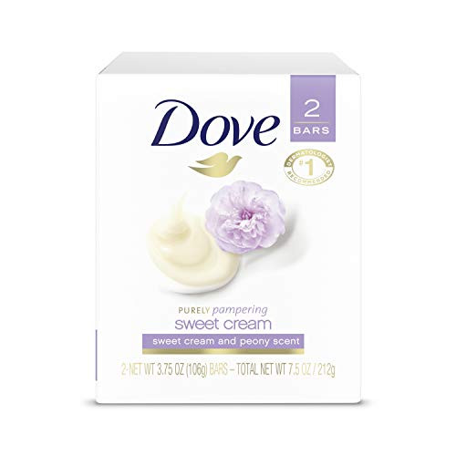 Dove Beauty Bar for Softer Skin Sweet Cream Peony More Moisturizing Than Bar Soap 375 oz 2 Bars Dove Beauty Bar for Softer Skin Sweet Cream Peony More Moisturizing Than Bar Soap 375 oz 2 Bars