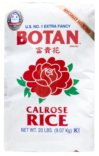 Botan Musenmai Calrose Rice 20Pound Bag