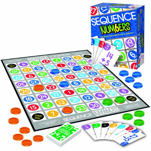 SEQUENCE Numbers by Jax  The SEQUENCE Game of Add  Subtract