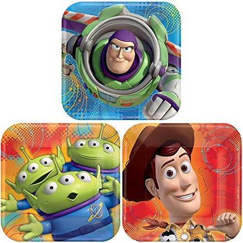 Toy Story Square Dessert Plates 8