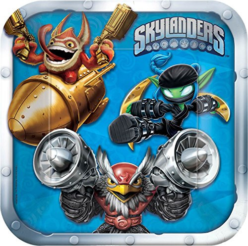 American Greetings Skylanders Paper Dinner Plates 8Count