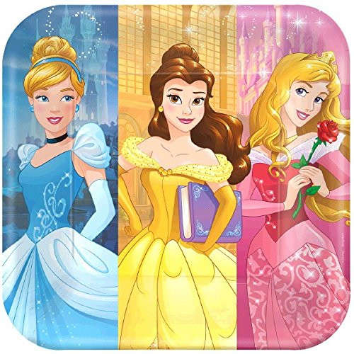 American Greetings Party Supplies Disney Princess Paper Dinner Plates 8 Count