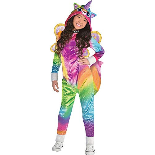 Suit Yourself Felicity Halloween Costume for Girls Rainbow Kitty Unicorn Medium Includes Accessories