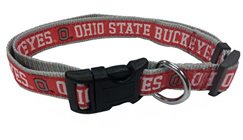 Pets First Collegiate Pet Accessories Dog Collar Ohio State Buckeyes Small Pets First Collegiate Pet Accessories Dog Collar Ohio State Buckeyes Small