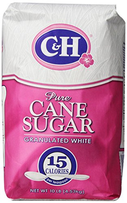 CH Pure Cane Granulated White Sugar 10 lb