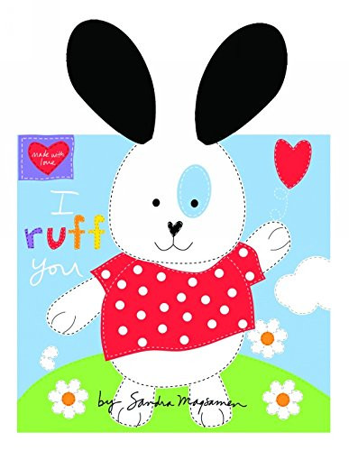 Huggable & Loveable Books I Ruff You Say Ruff The Dog Cotton Fabric Panel