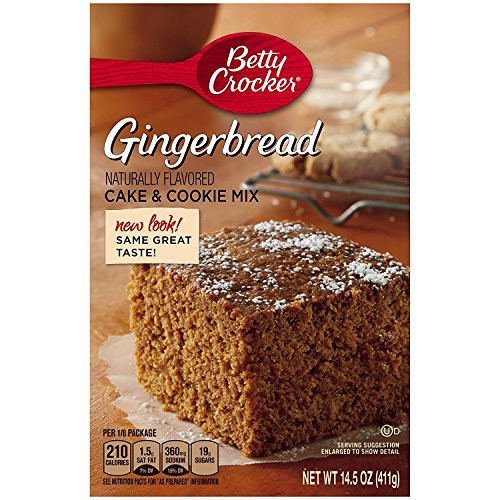 Betty Crocker Gingerbread Cake Cookie Mix 145Ounce Boxes Pack of 3 Betty Crocker Gingerbread Cake Cookie Mix 145Ounce Boxes Pack of 3