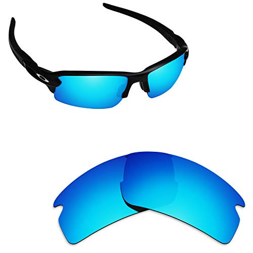 Alphax Ice Blue Polarized Replacement Lenses for Oakley Flak 20 OO9295
