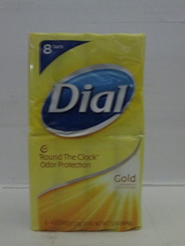 Dial Bar Gold Antibacterial Deodorant Soap 4 oz ea 8 CountPack of 3