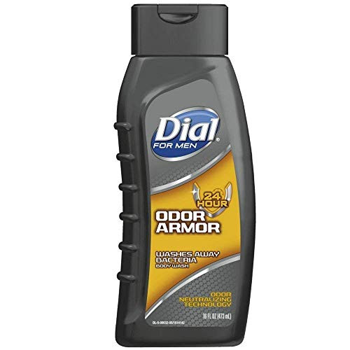 Dial For Men Antibacterial Body Wash Odor Armor 16 oz  Pack of 3