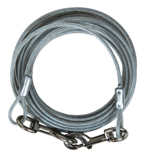 Petmate 1700Pound Break Strength Tieout Cable 30Feet
