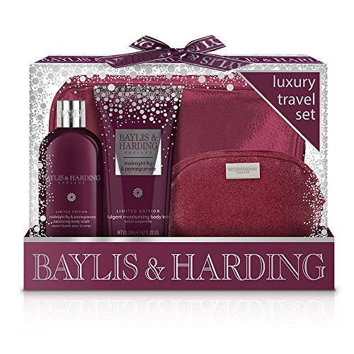 Baylis  Harding Midnight Fig and Pomegranate Luxury Travel Set
