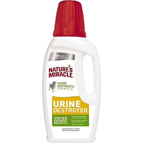 Natures Miracle Dog Urine Destroyer for Dogs Urine Enzymatic Formula Pour 32 oz P96999