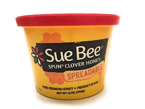 Sue Bee Spun Clover Honey 12 Oz Pack of 2