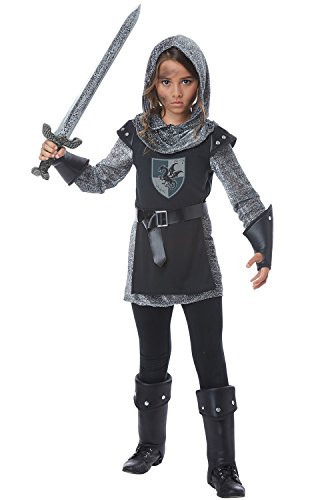 California Costumes Girls Noble Knight Child Costume
