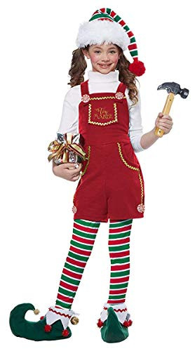 California Costumes Girls Toymaker Elf Girl Child Costume