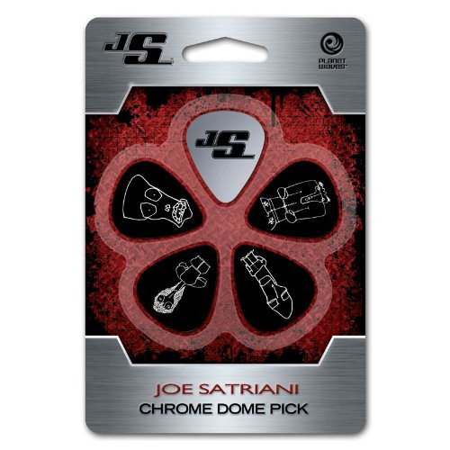 Planet Waves Joe Satriani Chrome Dome Guitar Pick