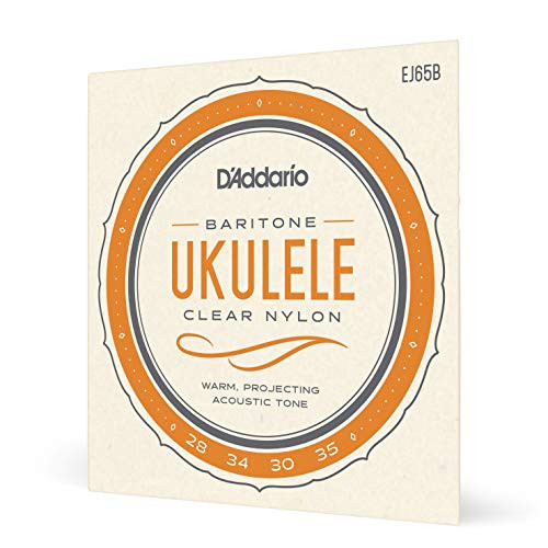 DAddario EJ65B ProArt?ustom Extruded Nylon Ukulele Strings Baritone
