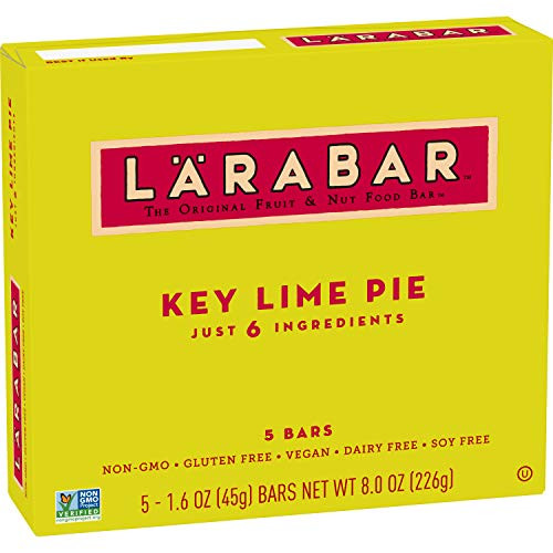 Larabar Fruit  Nut Bar Key Lime Pie Gluten Free Vegan 5 Bars