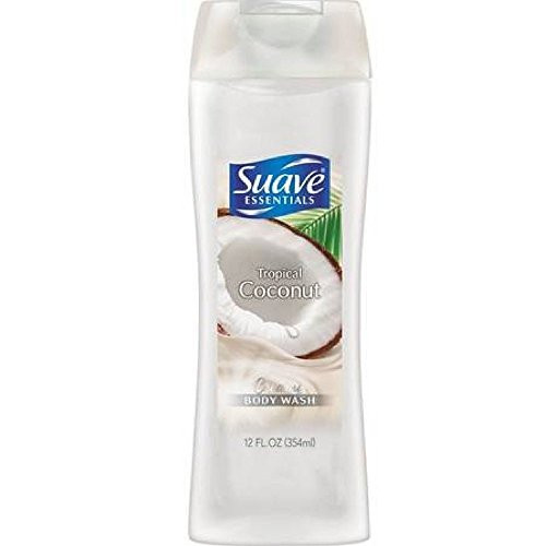 Suave Essentials Tropical Coconut Creamy Body Wash 12 oz Pack of 6 Suave Essentials Tropical Coconut Creamy Body Wash 12 oz Pack of 6