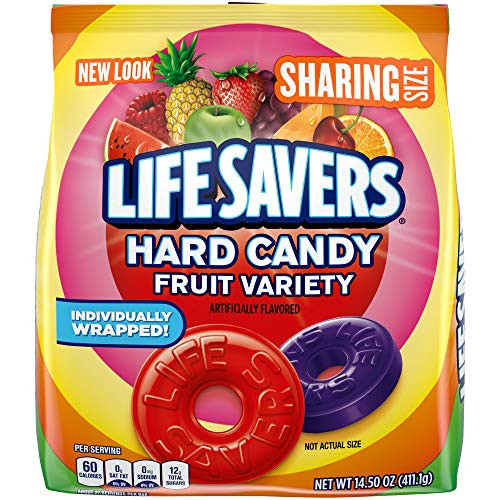 LIFE SAVERS 5 Flavors Hard Candy 145Ounce Bag LIFE SAVERS 5 Flavors Hard Candy 145Ounce Bag
