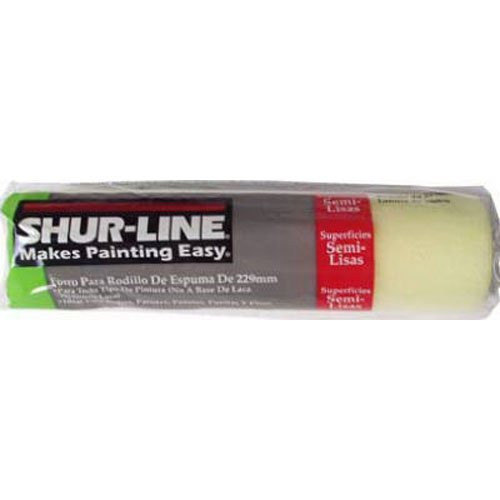 ShurLine 07010 Foam Roller Cover for Semi Smooth Surfaces with 38Inch Nap 9Inch