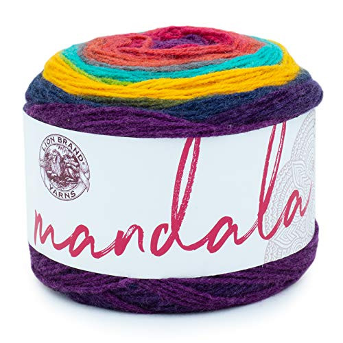 Lion Brand Yarn 525213 Mandala Yarn Wizard 1Pack