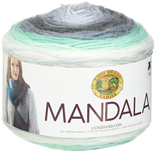 Lion Brand Yarn 525217 Mandala Yarn Genie 1Pack