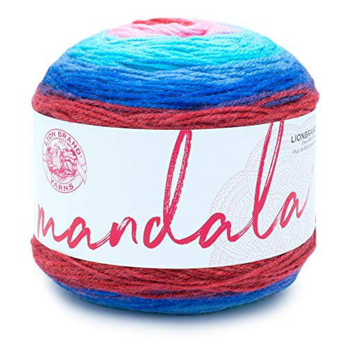 Lion Brand Yarn 525203 Mandala Yarn Phoenix 1Pack