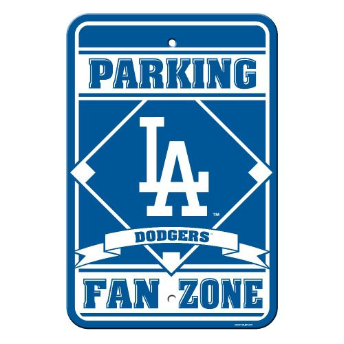 MLB Los Angeles Dodgers 12 x 18Inch Parking Sign