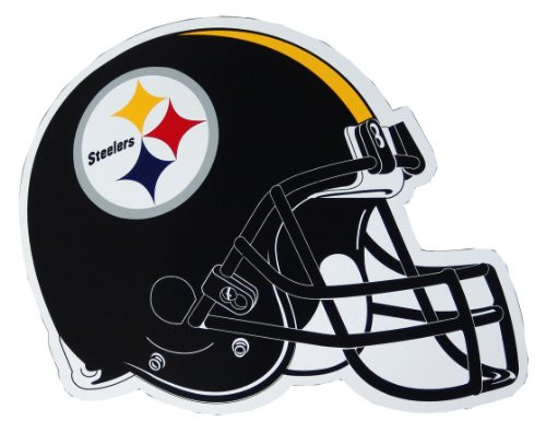 Fremont Die NFL Pittsburgh Steelers Vinyl Helmet Magnet 12 Team Colors