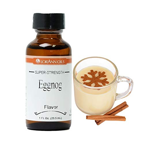 LorAnn Eggnog Super Strength Flavor 1 ounce bottle