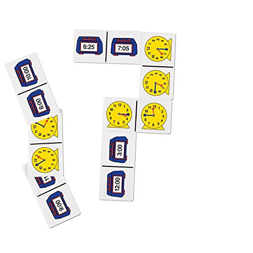 hand2mind Time Dominoes, Set of 30