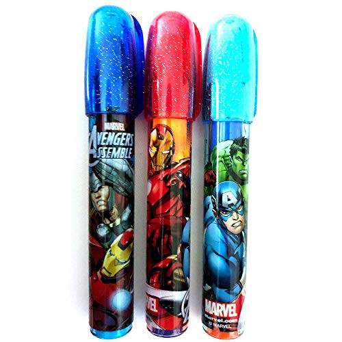 Marvel Avengers Iron Man Thor Captain America Hulk 3PCS Eraser Set Marvel Avengers Iron Man Thor Captain America Hulk 3PCS Eraser Set