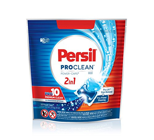 Persil ProClean PowerCaps 2in1 Laundry Detergent Pouch 15 Count