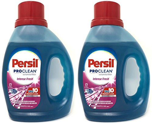 Persil ProClean PowerLiquid Laundry Detergent Intense Fresh 40 Fluid Ounces 25 Loads Pack of 2