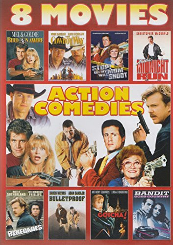 Action Comedies 8Movie Collection Bird On A Wire  Stop Or My Mom Will Shoot  Renegades  Gotcha  The Cowboy Way  Another Midnight Run  Bulletproof  Bandit Goes Country