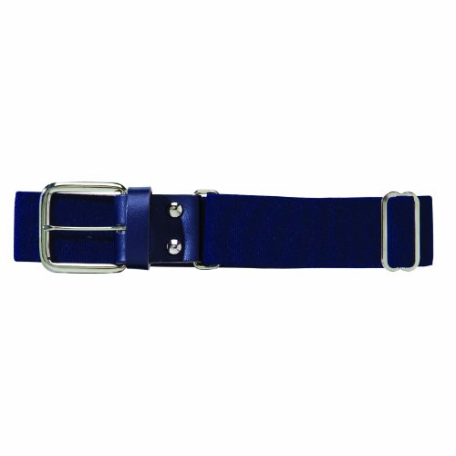Franklin Sports Youth Baseball and Softball Belt  MLB Leather Belt  Navy