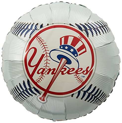 Anagram International Hx New York Yankees Party Balloon Standard Multicolor