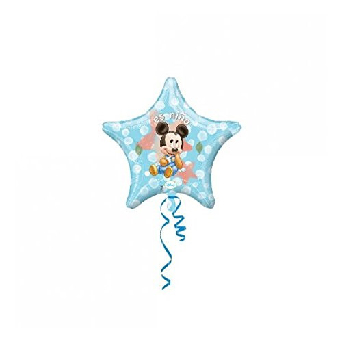 Anagram 22 Mickey Es Nino Star Foil Balloon Multicolor Anagram 22 Mickey Es Nino Star Foil Balloon Multicolor