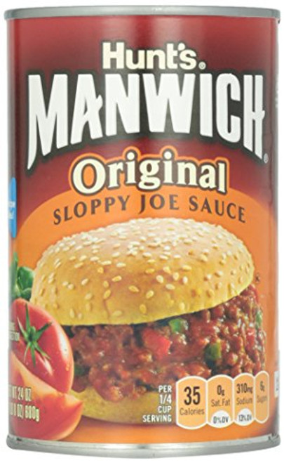 Manwich Original Sloppy Joe Sauce 24 oz Manwich Original Sloppy Joe Sauce 24 oz