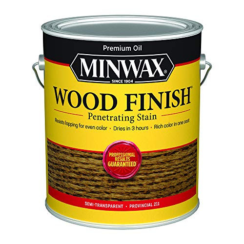 Minwax 710720000 Wood Finish Transparent VOC 1 gallon Provincial