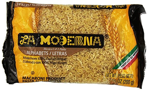 La Moderna Alphabets Pasta Alfabeto Pasta 705 oz