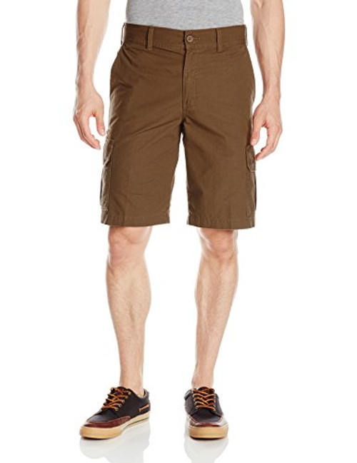 Dickies Mens 11 Inch Relaxed Fit Lightweight Ripstop Cargo Short Timber 40